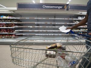 Gegara Brexit Supermarket di Inggris Nyaris Kosong