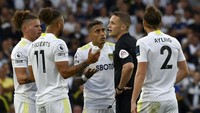 18. Leeds United, 169.5 jam antara kick-off laga pertama sampai laga ketiga di periode sibuk akhir 2021. Foto: AP/Rui Vieira