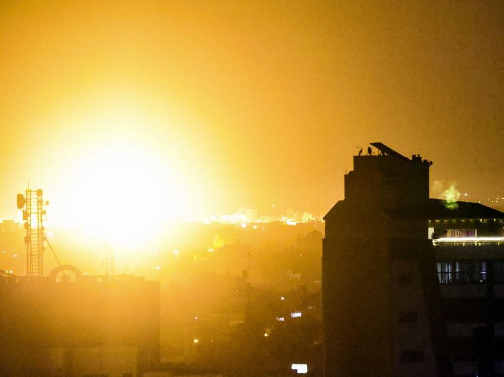 Israel Kembali Lancarkan Serangan Udara ke Gaza