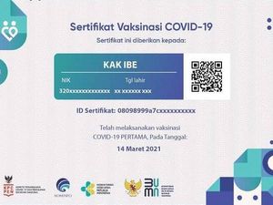 Jika Sertifikat Vaksin Tidak Muncul di PeduliLindungi, Ini yang Perlu Dilakukan Jika Sertifikat Vaksin Tidak Muncul di PeduliLindungi, Ini yang Perlu Dilakukan