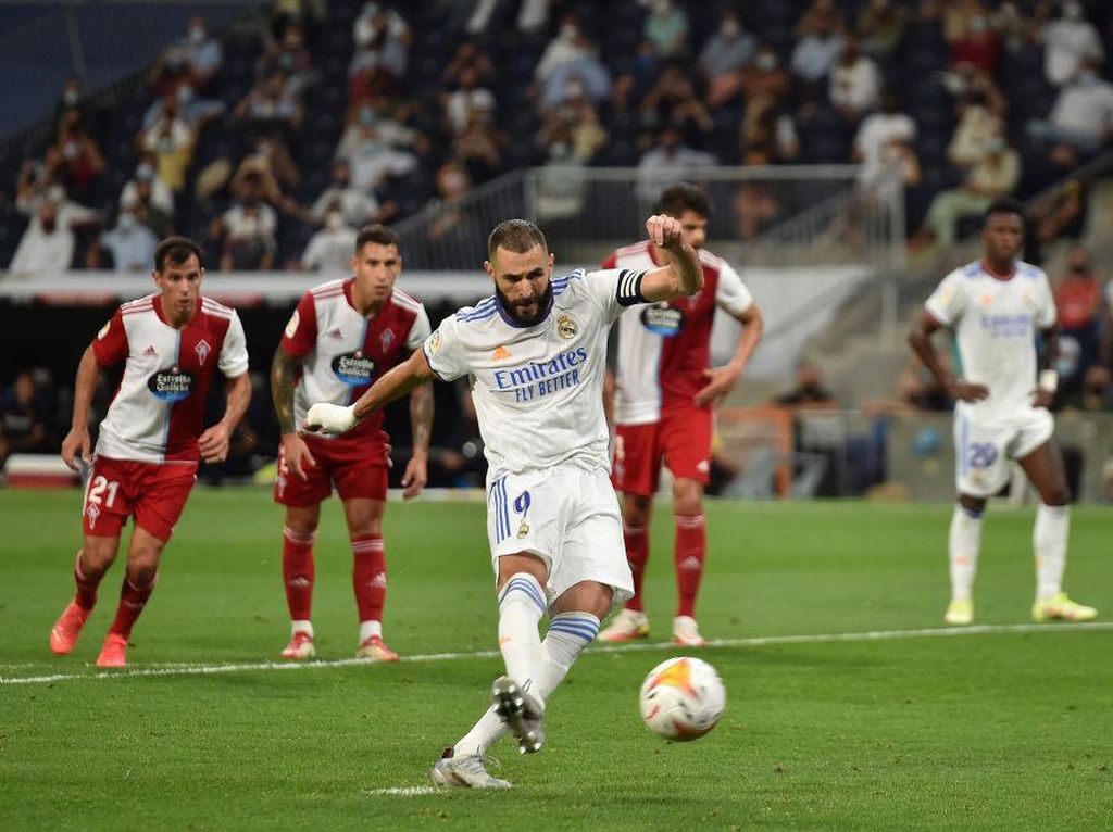 Karim Benzema Top Skor Liga Spanyol Usai Bikin Trigol Karim Benzema Top Skor Liga Spanyol Usai Bikin Trigol