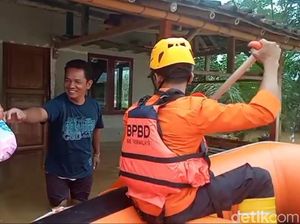 2 Hari Diguyur Hujan Deras, Tasikmalaya Dilanda Banjir-Longsor