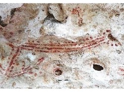 Temuan Baru! Cap Tangan Purba Tanpa Jari Telunjuk Ditemukan di Maluku