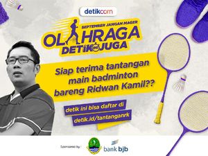 Mau Main Badminton Bareng Ridwan Kamil? Begini Cara Ikutannya!
