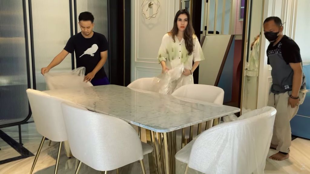 Rumah Baru Syahnaz dan Jeje