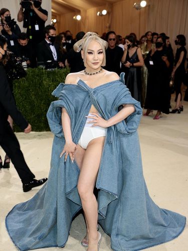 Potret CL ketika hadir di acara Met Gala 2021