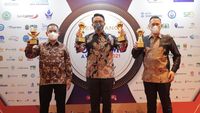 JIEP Raih Penghargaan TOP BUMD Award 2021