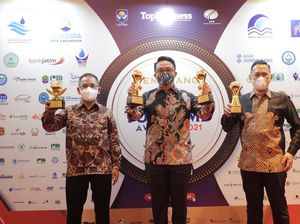 JIEP Raih Penghargaan TOP BUMD Award 2021