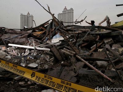Penampakan Warung dan Kafe di Danau Sunter Usai Ditertibkan Petugas
