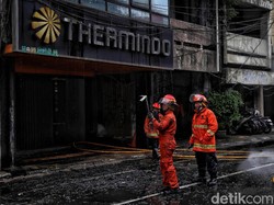 Kerugian Kebakaran Ruko Depan LTC Glodok Jakbar Ditaksir Capai Rp 1 M