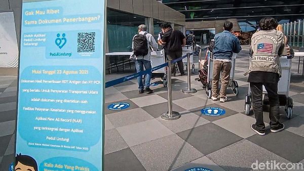 PPKM DIY Turun ke Level 3, Begini Suasana di Bandara YIA
