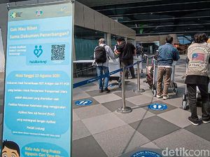 PPKM DIY Turun ke Level 3, Begini Suasana di Bandara YIA