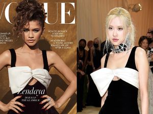 Rose BLACKPINK dan Zendaya Pakai Gaun Kembaran