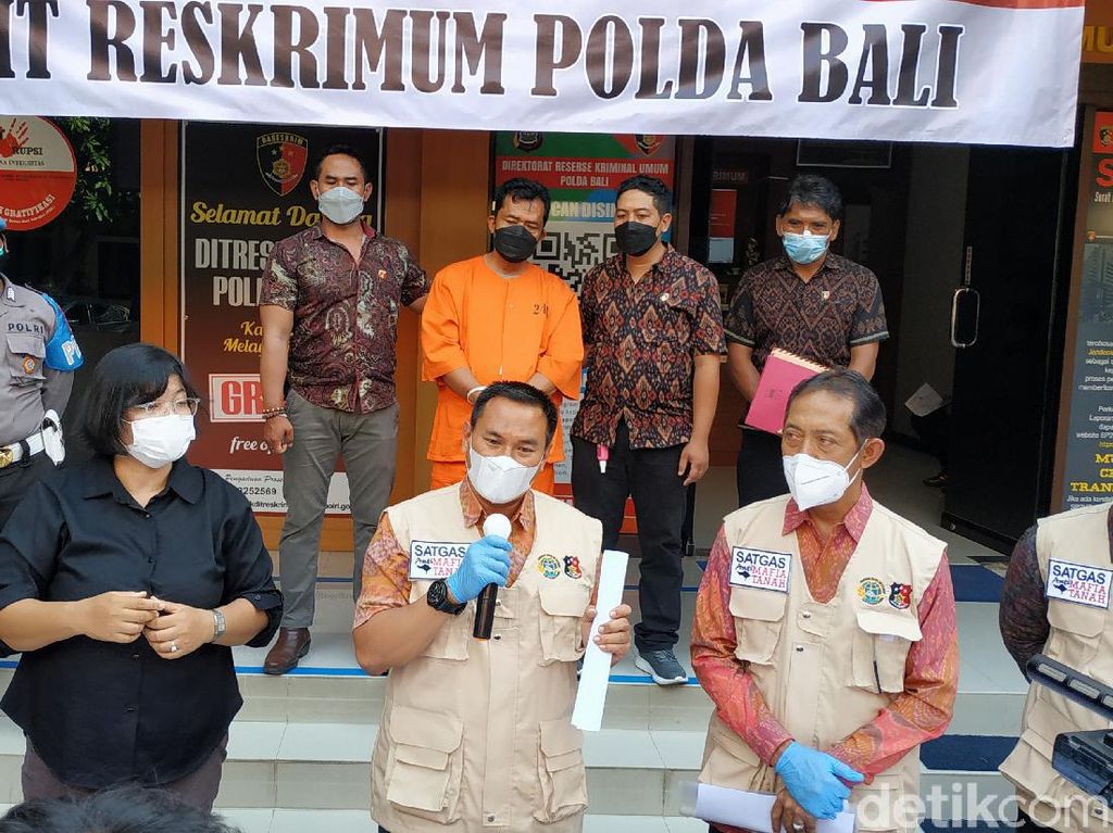 Palsukan Sertifikat Tanah, Kepala Desa di Klungkung Bali Ditangkap Palsukan Sertifikat Tanah, Kepala Desa di Klungkung Bali Ditangkap