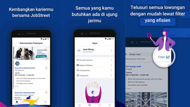 Aplikasi Jobstreet | Foto : Play Store/Jobstreet Aplikasi Jobstreet | Foto : Play Store/Jobstreet