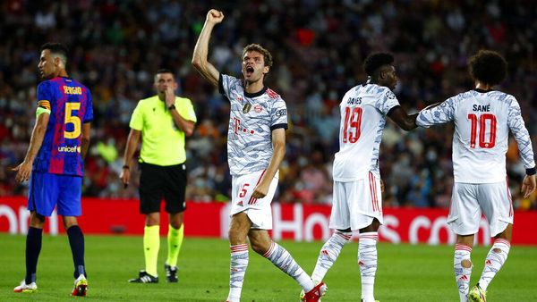 Bayern Tumbangkan Barcelona di Camp Nou