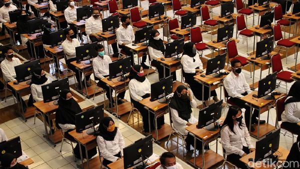 Begini Suasana Tes Calon ASN dan PPPK di UNS