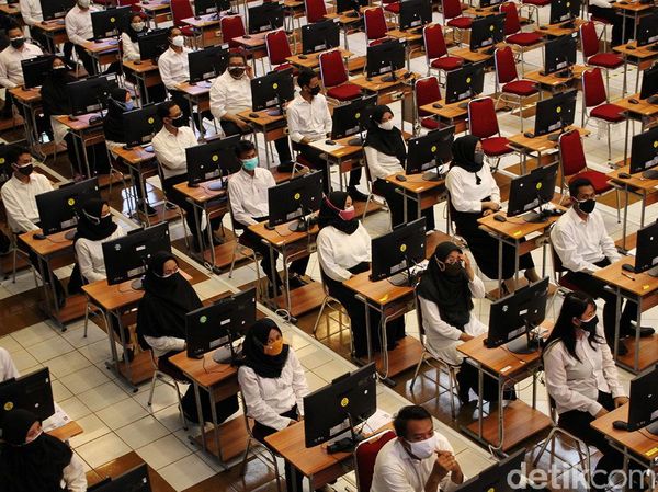 Begini Suasana Tes Calon ASN dan PPPK di UNS