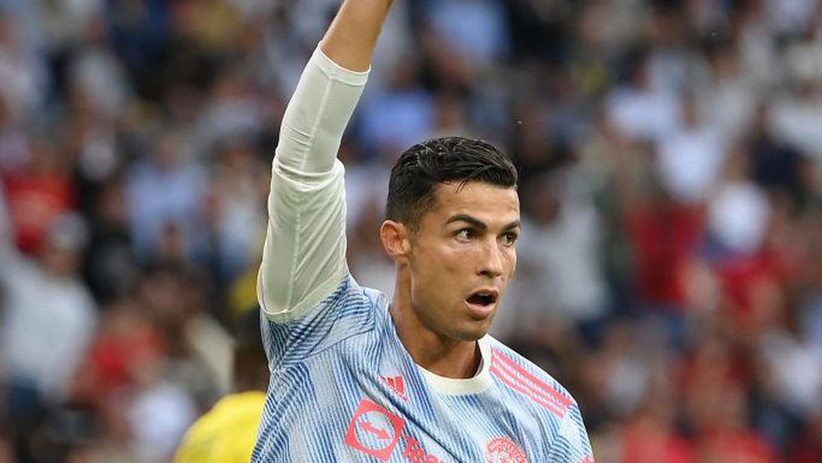 West Ham Vs Manchester United: Kans Ronaldo Main dan Cetak Gol Lagi. Foto: (Getty Images/Matthias Hangst)