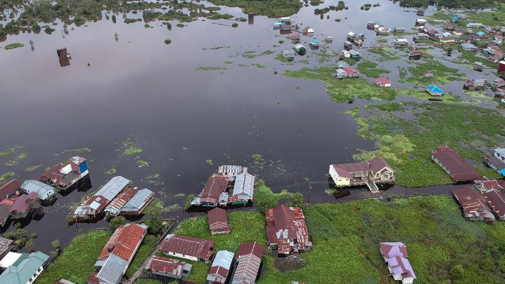 7.547 Warga Palangkaraya Terdampak Banjir Luapan Sungai Kahayan