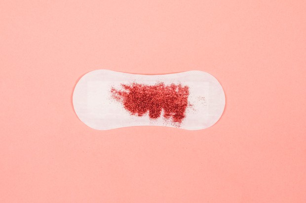 Darah berceceran saat menstruasi
