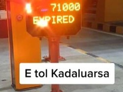E-Toll Expired karena Kelamaan di Tol, Begini Cara Bayarnya