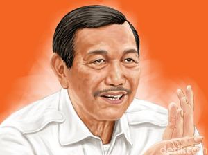 Luhut: Angka Reproduksi Corona RI di Bawah 1, Pandemi Terkendali