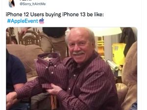 Meme Kocak Sindir iPhone 13 Kembaran iPhone 12