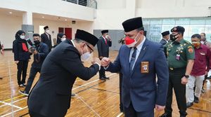 Momen 18 Pegawai KPK Dilantik ASN Usai Lulus Diklat Bela Negara