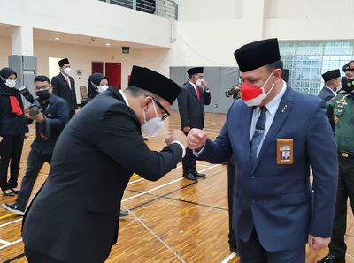 Momen 18 Pegawai KPK Dilantik ASN Usai Lulus Diklat Bela Negara