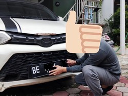 Pemilik Avanza Pelat Nomor Warna Putih Palsu Insaf, Langsung Ganti Pelat Asli