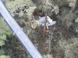 Begini Kondisi 3 Kru-Gambaran Medan Lokasi Jatuhnya Pesawat Rimbun Air