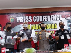 Bandar Narkoba Jaringan Malaysia Ditangkap di Jaktim, 2 Kg Sabu Disita