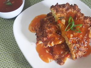 Resep Fuyunghai Telur Sayuran yang Renyah Segar Resep Fuyunghai Telur Sayuran yang Renyah Segar