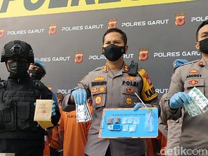 Edarkan Sabu di Tempat Wisata, Sopir Bus Garut Diciduk Polisi