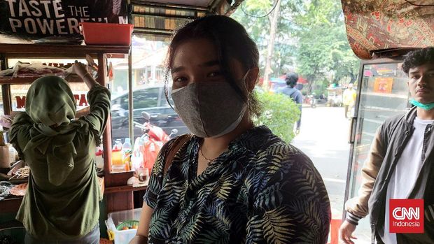 Anita (25), mahasiswa semester akhir Univ Moestopo.