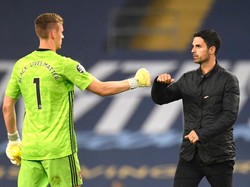 Leno Frustrasi, Arteta: Bukti Persaingan Sehat di Arsenal