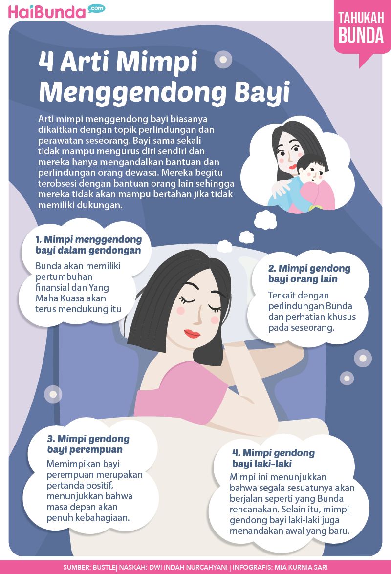 4 Arti Mimpi Menggendong Bayi