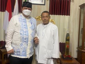 Malam-malam Airlangga Sowan Habib Luthfi bin Yahya, Minta Doa Apa? Malam-malam Airlangga Sowan Habib Luthfi bin Yahya, Minta Doa Apa?