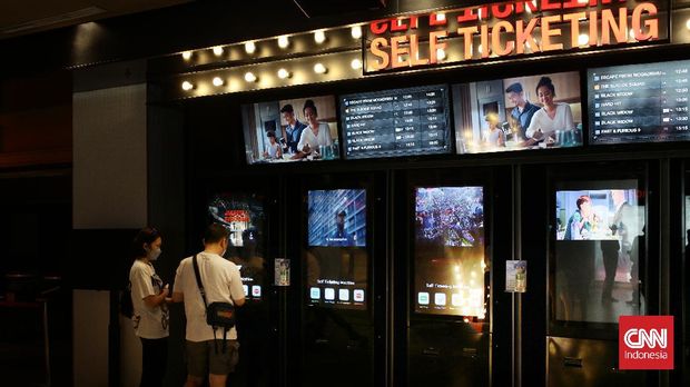 Bioskop CGV Grand Indonesia, Jakarta Pusat, Kamis (16/9/2021). CNN Indonesia/Andry Novelino