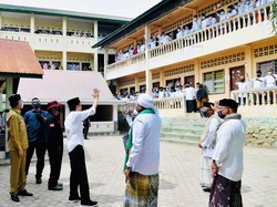 Jokowi Apresiasi Ponpes yang Dukung Program Vaksinasi COVID-19