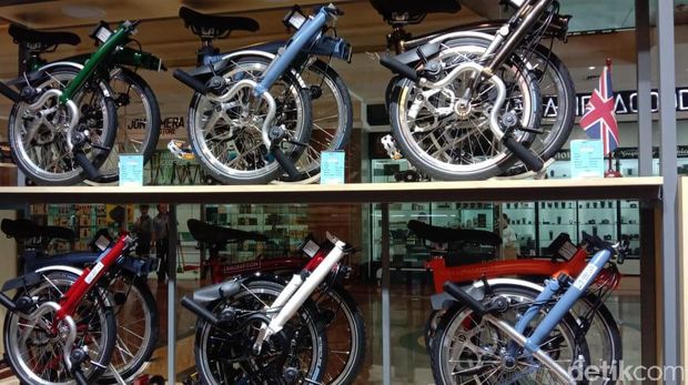 Harga sepeda Brompton turun hingga Rp 6 juta.