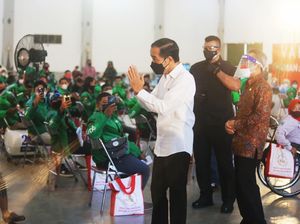 Jokowi Apresiasi Grab Hadirkan Pusat Vaksinasi Ramah Disabilitas