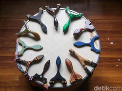 Keren! Katapel Buatan Warga Depok Ini Mendunia