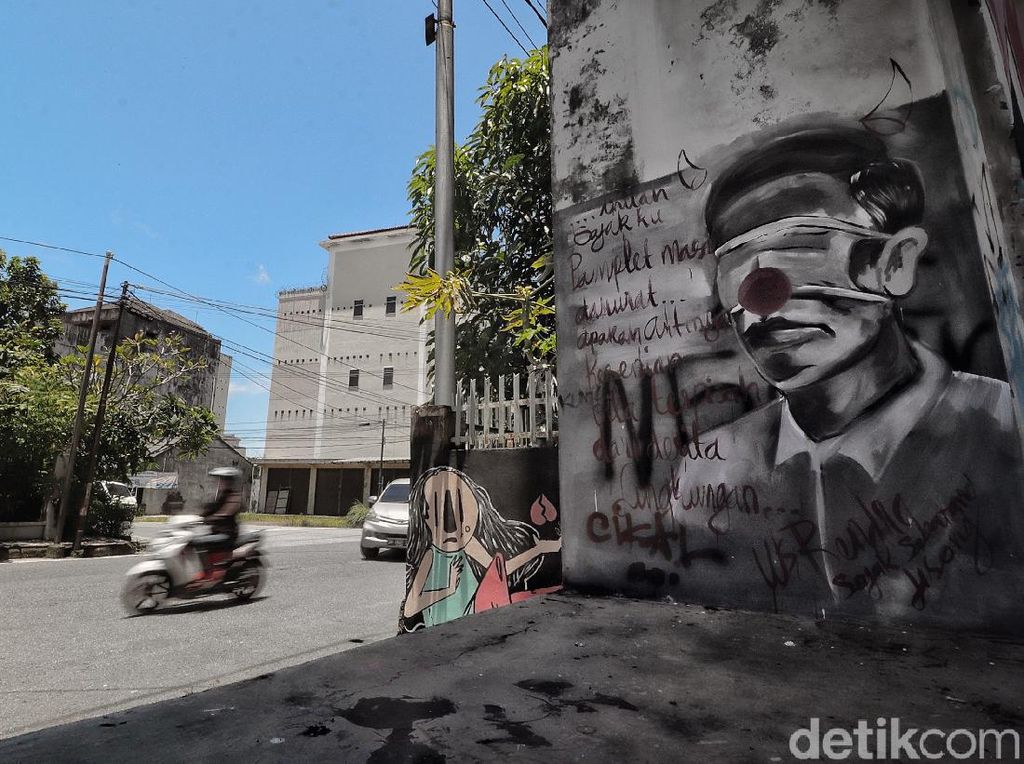 Ada Mural Mirip Jokowi di Pangkalpinang, Polisi Minta Warga Bijak