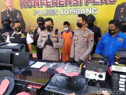 Pembobol 23 Sekolah di Jombang Tertangkap