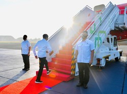 Jokowi Kunker ke Aceh-Sumut, Tinjau Vaksinasi-Beri Arahan Forkopimda