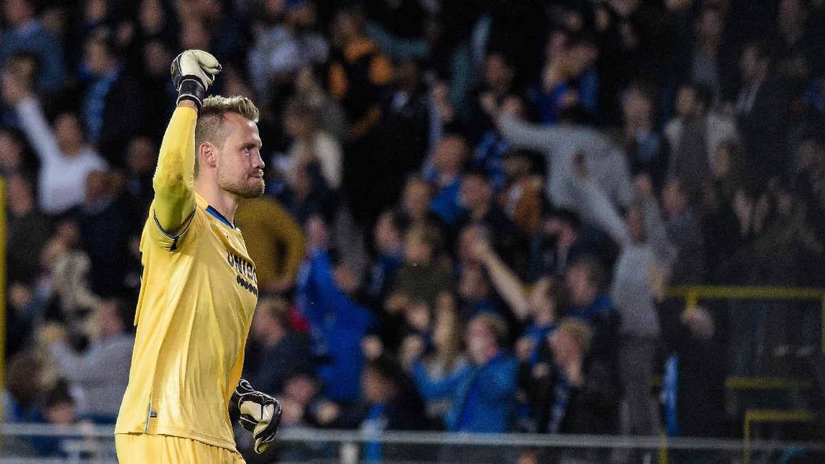 Kiper Club Brugge, Simon Mignolet. (Foto: Photo News/Federico Pestellini)