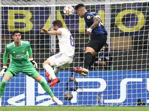 Head to Head Real Madrid Vs Inter Milan di Liga Champions