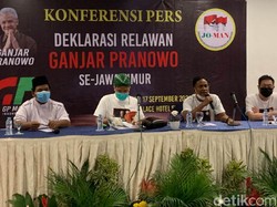 Relawan JoMan Jatim Deklarasikan Dukung Ganjar The Next Jokowi